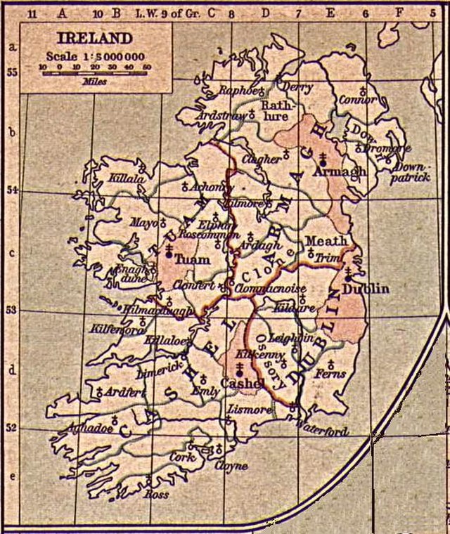 Synod of Ráth Breasail solidifies Irish Church authority within Catholic Church.