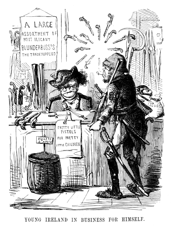 Young Ireland movement emerged to advocate for Irish nationalism and independence from British rule.