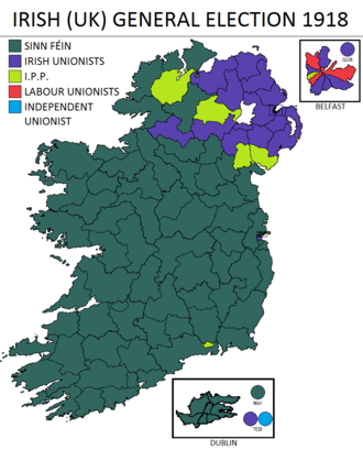 Sinn Féin secures majority seats in recent Irish general election.