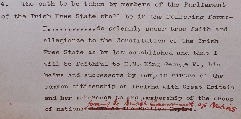 Anglo-Irish Treaty creates Irish Free State, changing history of Ireland and Britain.