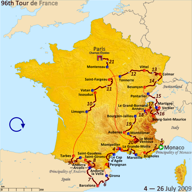 Tour de France kicks off in Monaco with scenic time trial, showcasing city's unique landscape.
