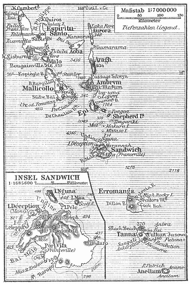 Franceville - A 19th-century settlement's bold declaration of independence in the New Hebrides.