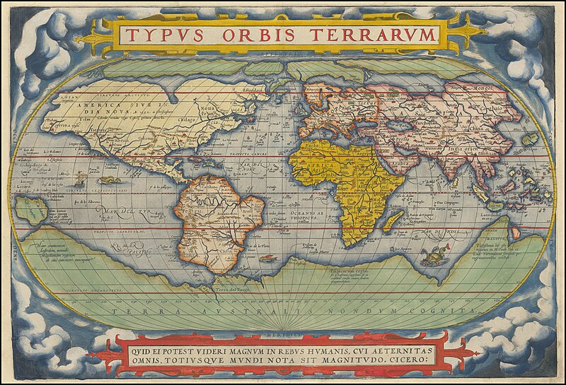 Queirós Mistakenly Names Vanuatu "La Austrialia del Espíritu Santo" in Search for Terra Australis.