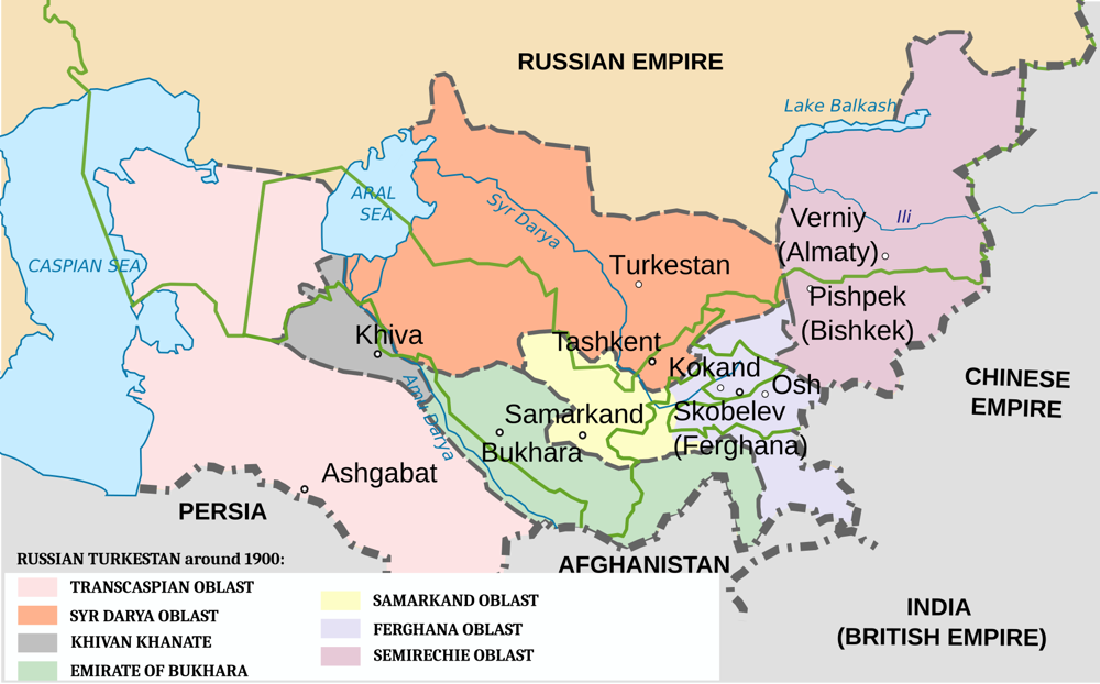 Establishment of Transcaspia as Independent State