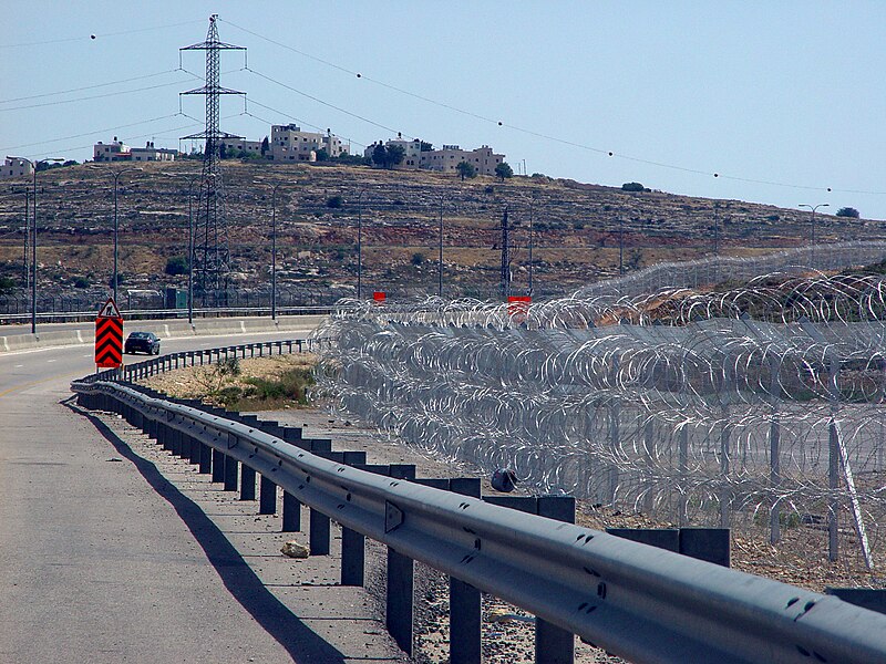 Construction of Security Barrier Aimed at Preventing Suicide Bombers from Entering Israel