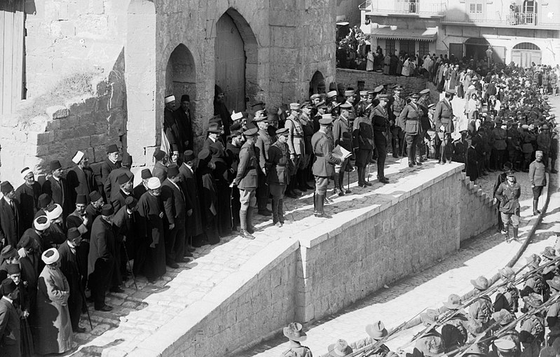 British Egyptian Expeditionary Force Captures Jerusalem Under Command of Edmund Allenby
