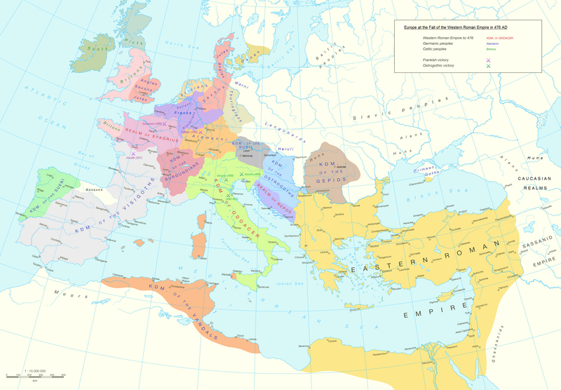 The Role of Christianity in the Victories of the Byzantine Empire in 476
