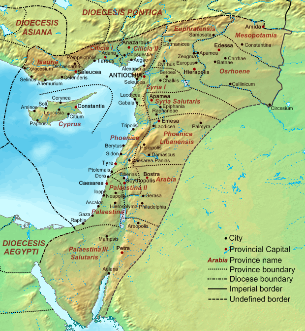 Transition of Palestine into a Center for Christianity During the Roman Empire's Shift