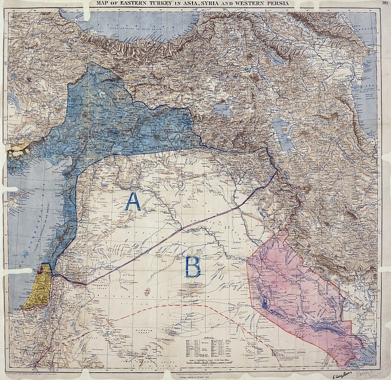 Sykes-Picot Agreement of 1916 and Its Implications for Palestine's Future