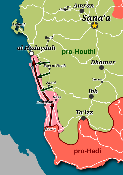 Hadi Government begins Al Hudaydah offensive