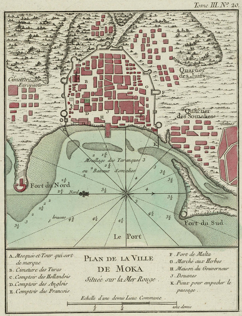 The 1630 Initiation of Coffee Trade by the East India Company from Mocha