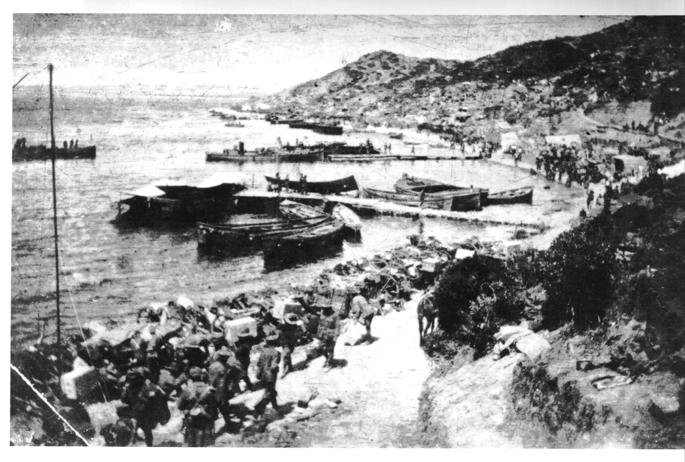Troops Withdrawn from Anzac Cove