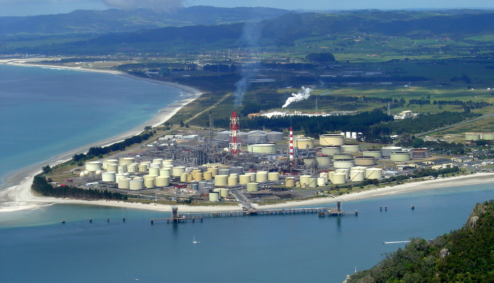 Marsden Point Oil Refinery opens at Whangarei.