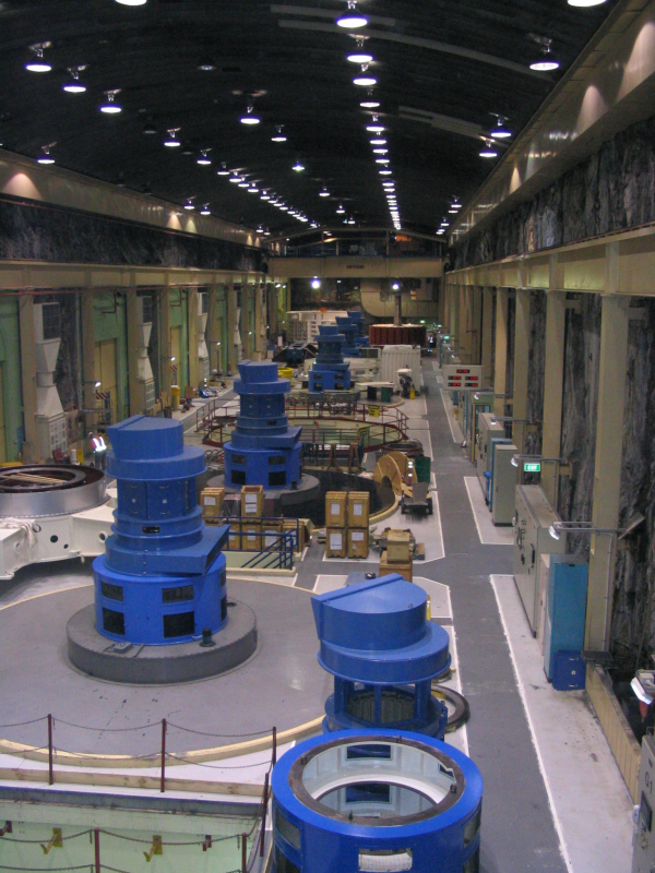 Manapouri Power Station was completed in New Zealand.