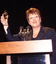 Jim Bolger resigns, Jenny Shipley becomes first female PM.
