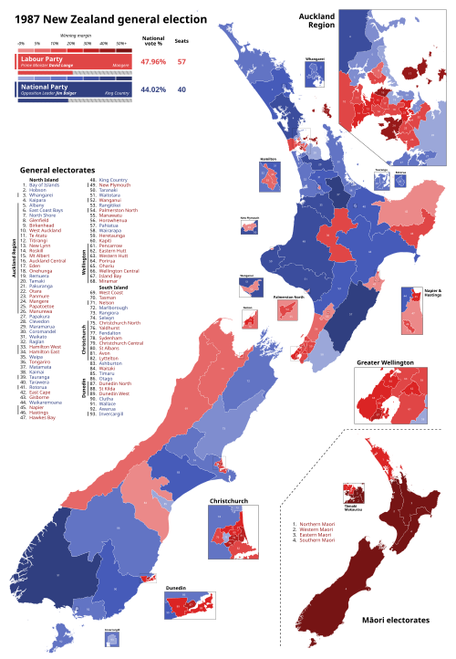 General election: Labour party achieves re-election.