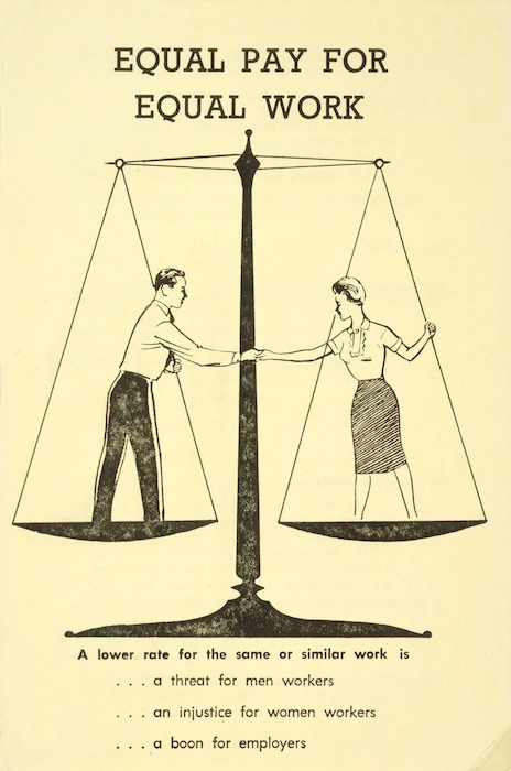 Historic Equal Pay Act passed for Government Service.