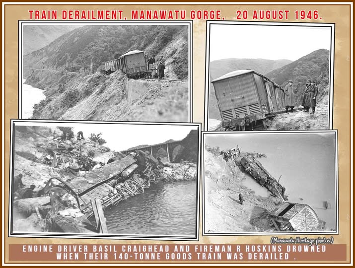 Train Crash in Manawatu Gorge