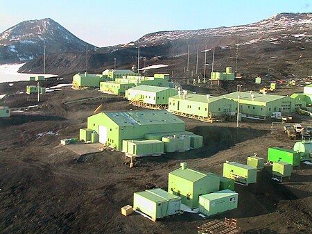 Research Station: Scott Base in Ross Dependency