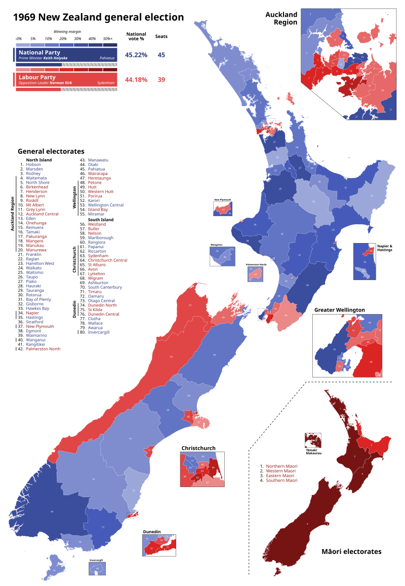 National Party secures fourth consecutive election victory.