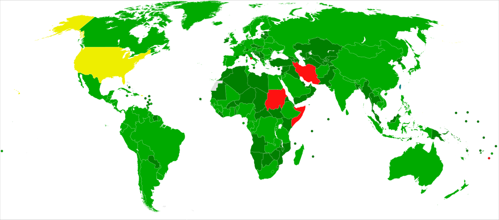 Ratification of UN Convention on Women's Discrimination