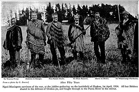 War in the Waikato concludes at the Battle of Orakau.