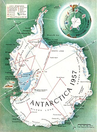 Antarctic Treaty for Scientific Exploration Signed by Countries