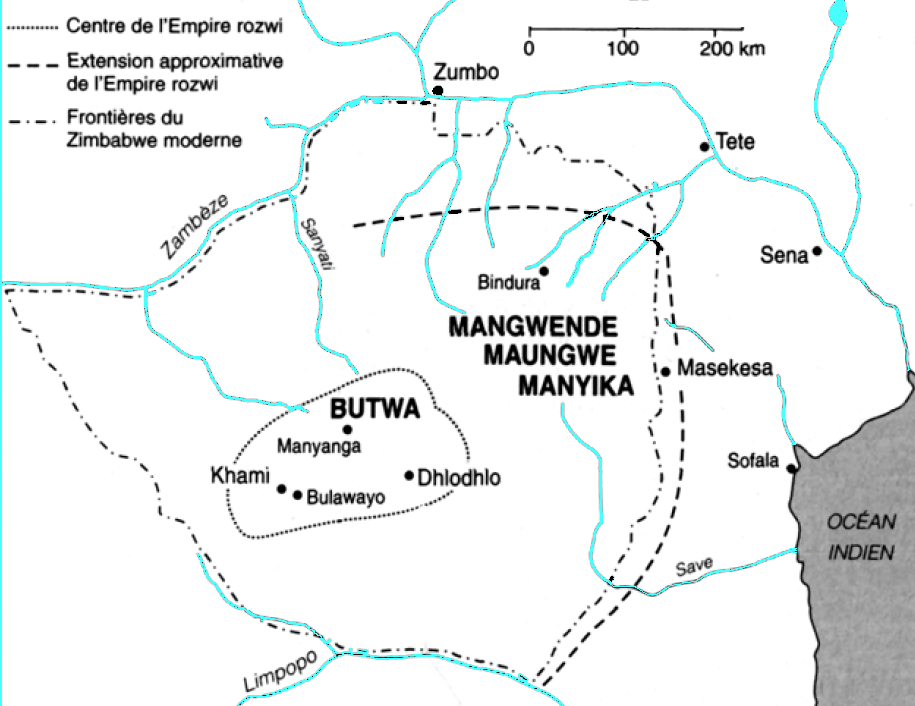 Capital of the Rozwi Empire shifts to Butua