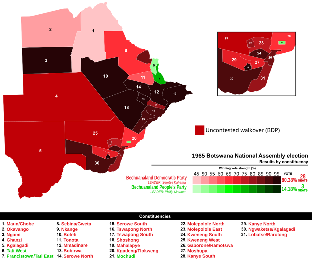 BDP Triumphs in First Post-Independence Elections