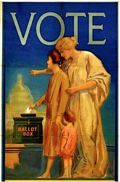 Women Gain Voting Rights in United States