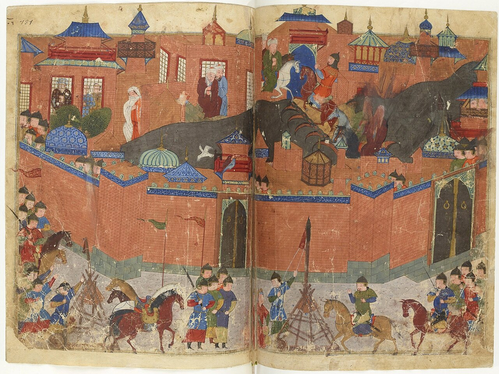 Destruction of the House of Wisdom in Baghdad by Mongol invaders devastates knowledge hub.