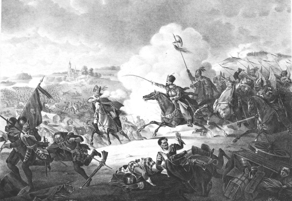 Polish-Lithuanian army defeats Swedish forces at Battle of Kircholm in significant historic triumph.
