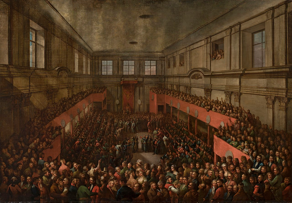 Creation of pioneering European constitution by The Great Sejm for Polish-Lithuanian Commonwealth.