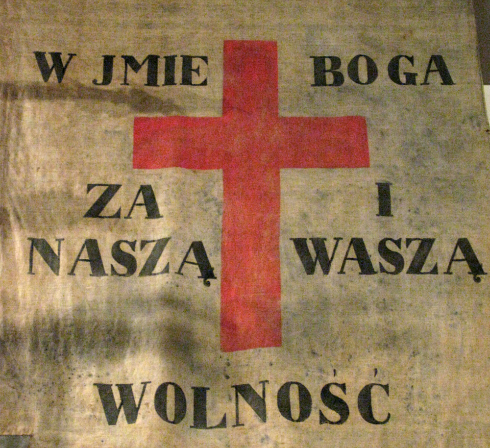 Uprising against Russian rule in Poland marks resistance and struggle.
