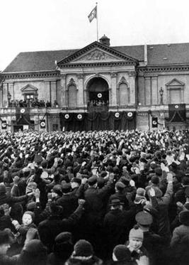 Nazi ultimatum for Klaipeda region ceded by Lithuania. Decision accepted in two days.