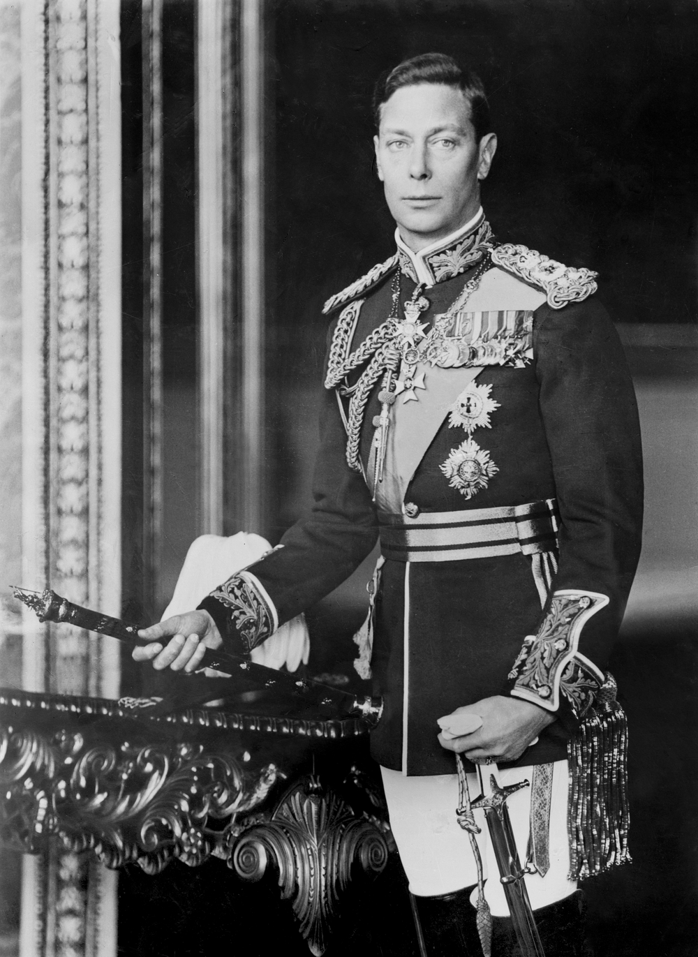King George VI of Great Britain and Commonwealth.