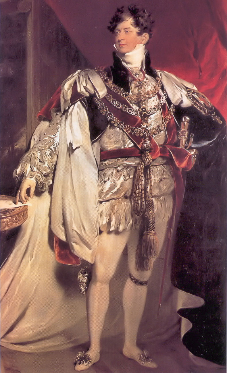 King George IV: A flamboyant life of scandal, extravagance, and architectural pursuits.