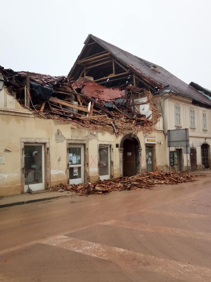 Central Croatia shaken by powerful earthquake, causing damage and casualties, leaving residents fearful.