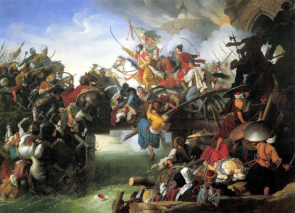 A historic battle with Hungarian forces resisting famous Ottoman general Kara Mustafa.