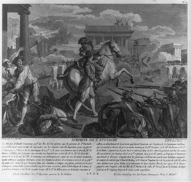 Capture of Sint Eustatius in War of Spanish Succession