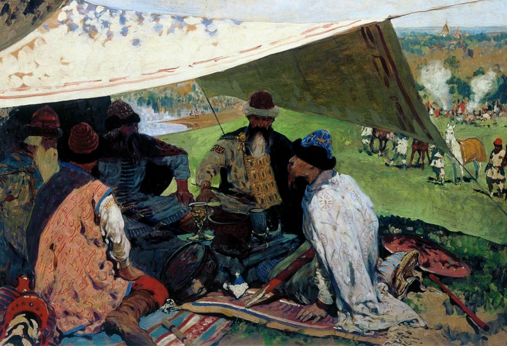 Conflict between Grand Prince Yaroslav and Pechenegs at Stugna River.