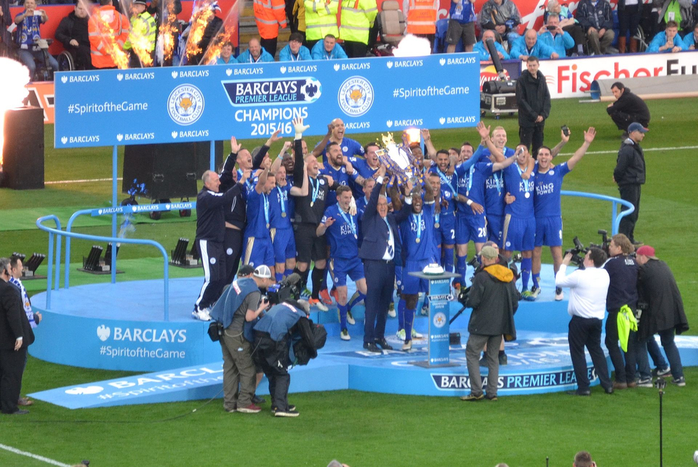 Leicester City's historic victory in football's top division makes headlines globally.