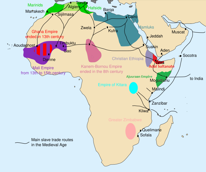 Rising Slave Trade Activity in Central Africa