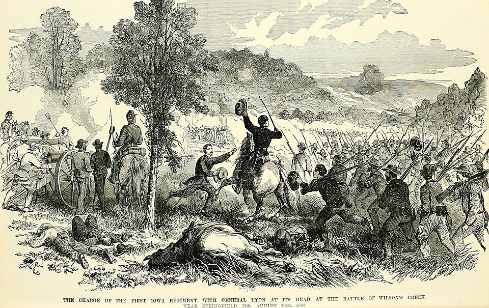 First Major Battle in Trans-Mississippi Theater