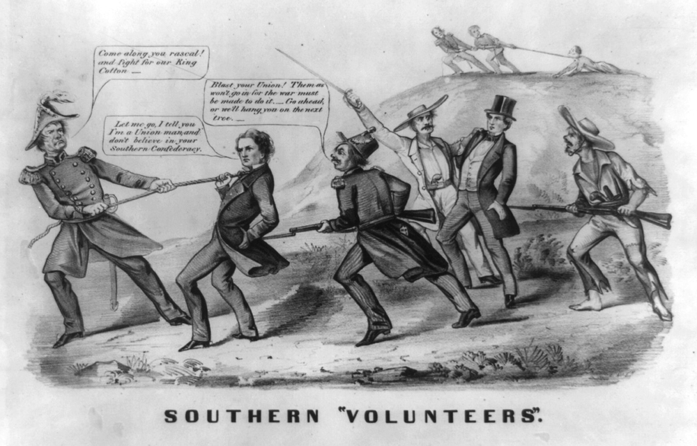 Confederacy Draft Law for Young Men