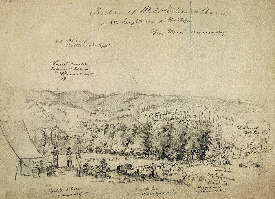 First Organized Land Action of Civil War