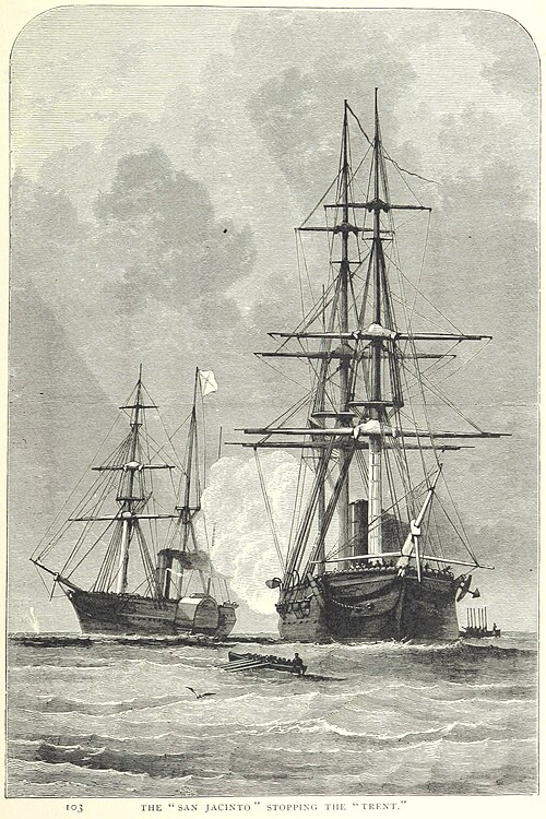 War Looms Over Trent Affair