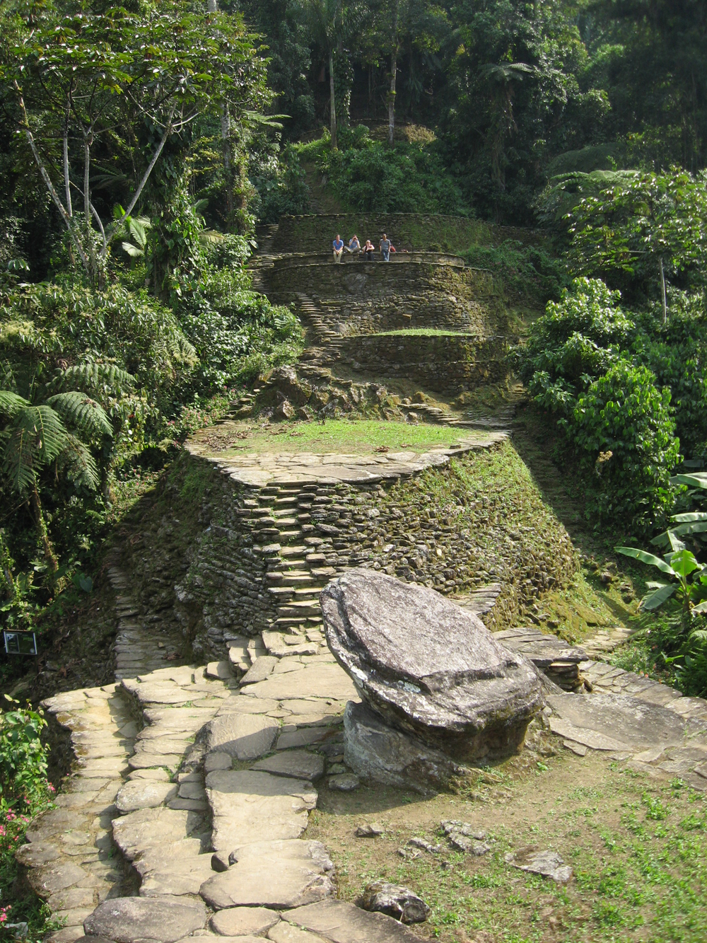 Ancient city rediscovered in Santa Marta's mountains.