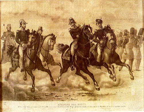 The Colombian Civil War of 1854: Liberals and Conservatives unite against General Melo's coup