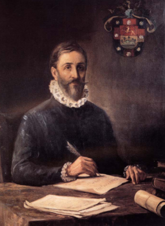 Founding of Santa Fe de Bogotá by Gonzalo Jiménez de Quesada